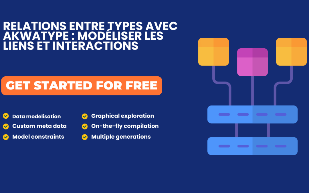 Relations entre types avec Akwatype : Modéliser les liens et interactions